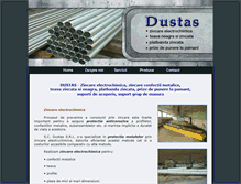 Tablet Screenshot of dustas.ro